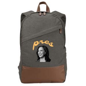 Courtney Vandersloot Pres Kamala Cotton Canvas Backpack