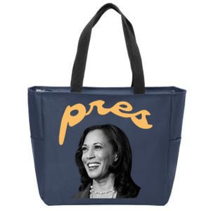 Courtney Vandersloot Pres Kamala Zip Tote Bag