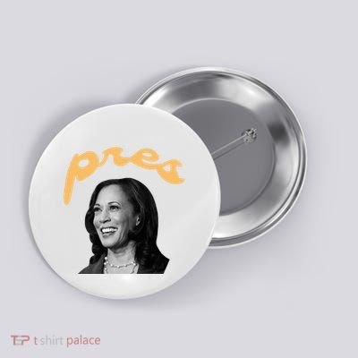 Courtney Vandersloot Pres Kamala Button