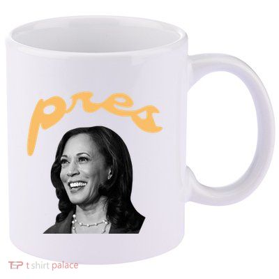 Courtney Vandersloot Pres Kamala 11oz C Handle Ceramic Mug