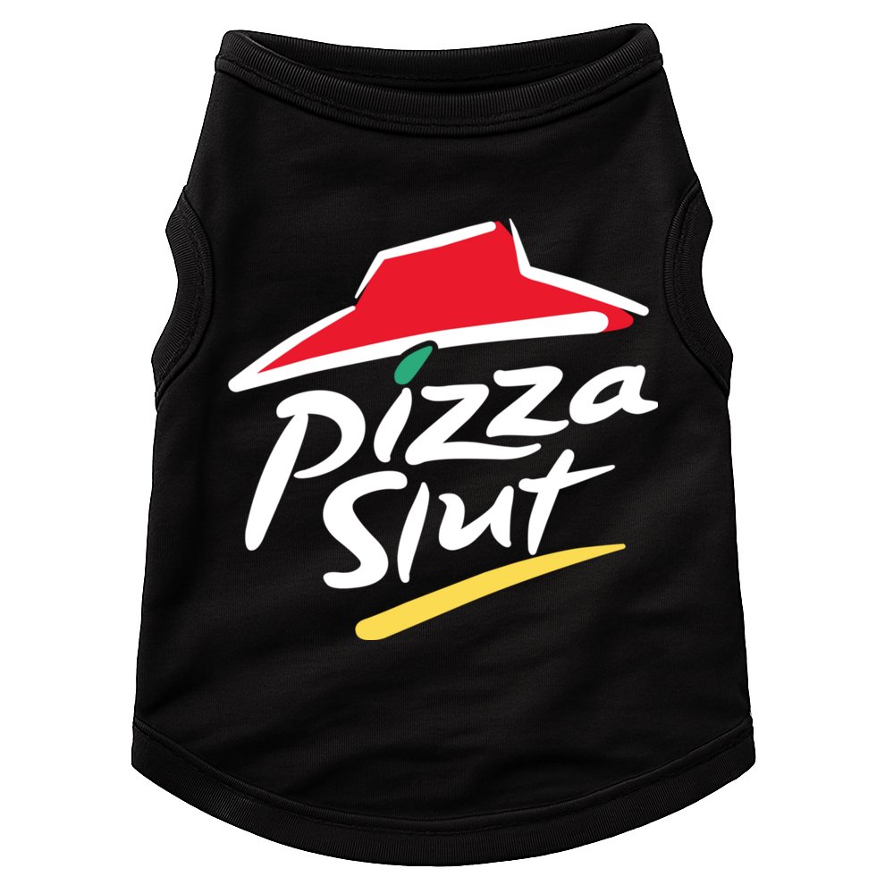 Cool Vintage Pizza Slut For Men And Women Doggie Tank