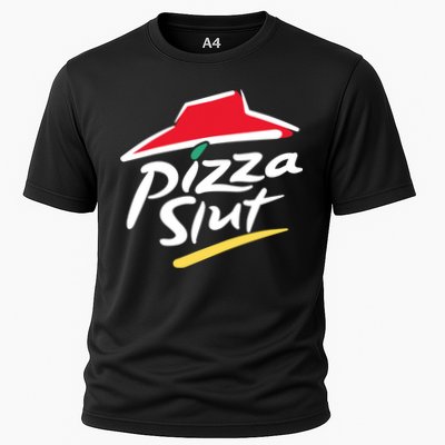 Cool Vintage Pizza Slut For Men And Women Performance Shirt