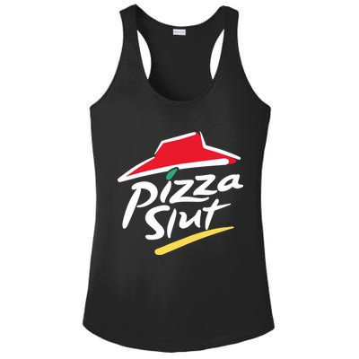 Cool Vintage Pizza Slut For Men And Women Ladies PosiCharge Competitor Racerback Tank