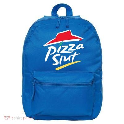 Cool Vintage Pizza Slut For Men And Women 16 in Basic Backpack