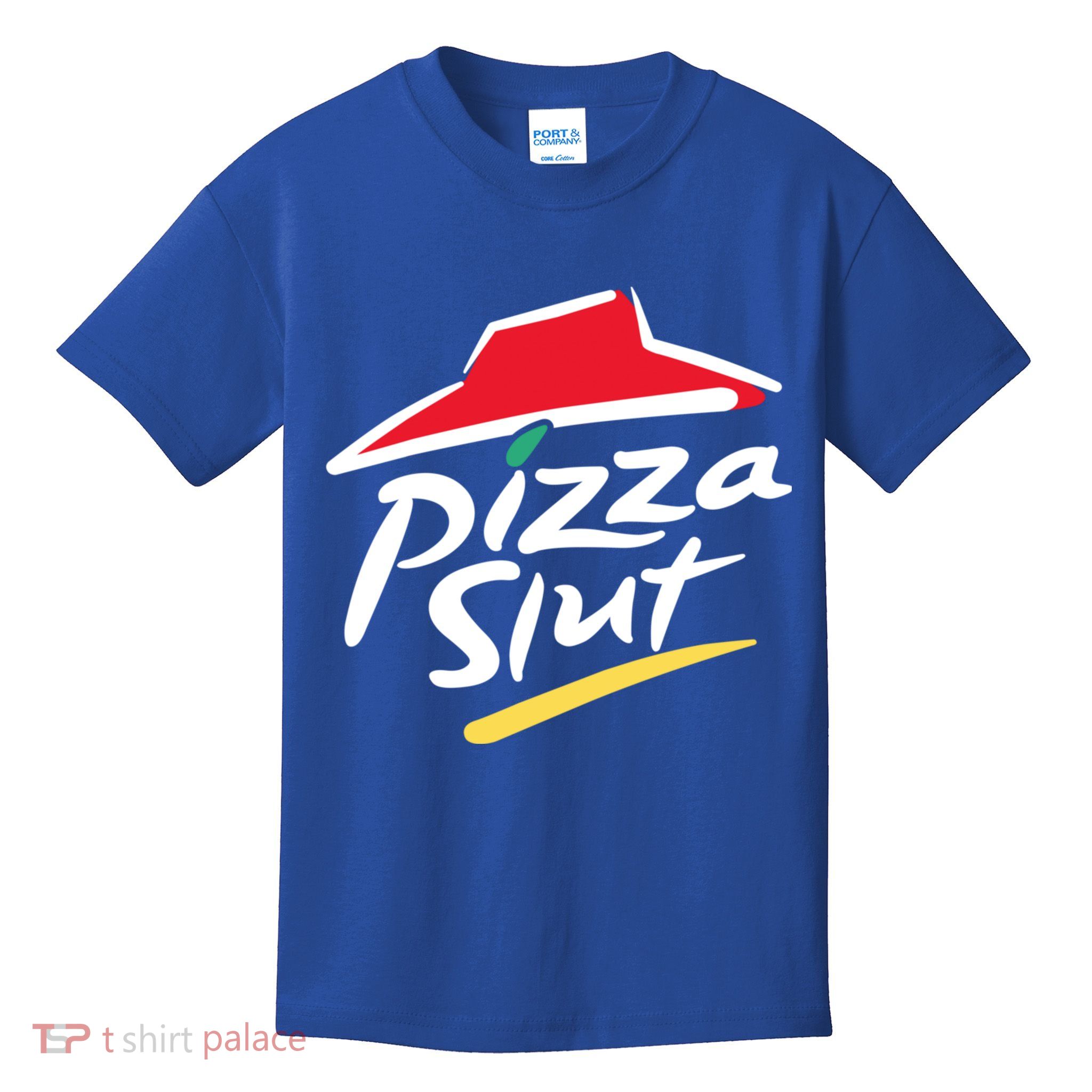 Cool Vintage Pizza Slut For Men And Women Kids T-Shirt
