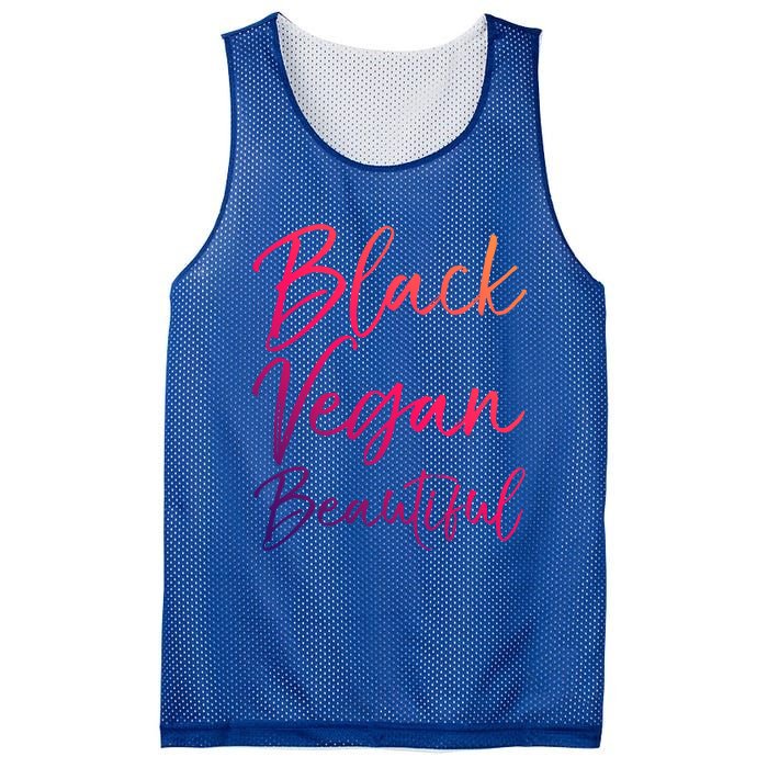 Cute Vegan Quote Funny Vegetarian Gift Black Vegan Beautiful Gift Mesh Reversible Basketball Jersey Tank