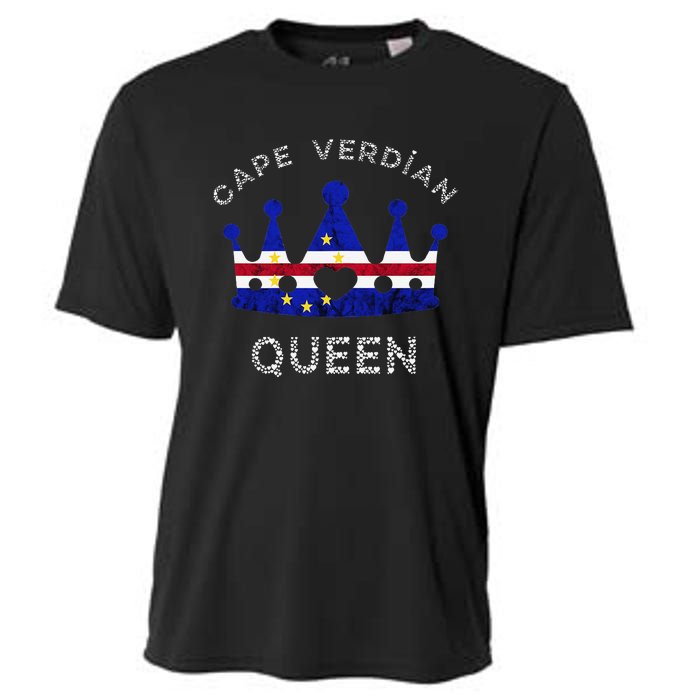 Cape Verde Queen Cape Verdean Pride Cape Verdean Crown Cooling Performance Crew T-Shirt