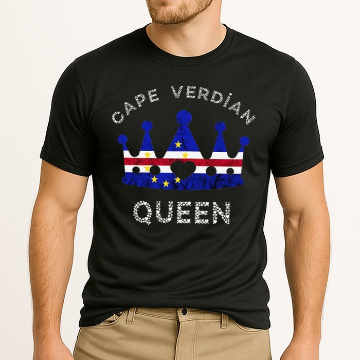 Cape Verde Queen Cape Verdean Pride Cape Verdean Crown Cooling Performance Crew T-Shirt
