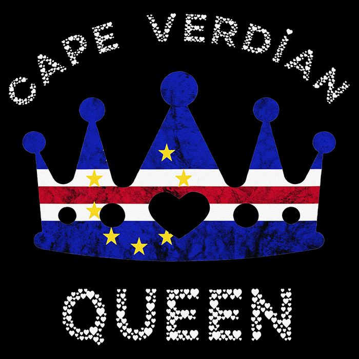 Cape Verde Queen Cape Verdean Pride Cape Verdean Crown Cooling Performance Crew T-Shirt