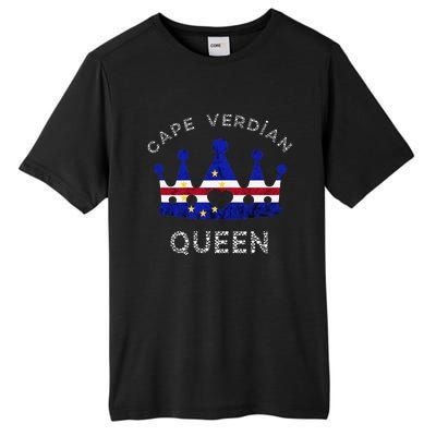 Cape Verde Queen Cape Verdean Pride Cape Verdean Crown Tall Fusion ChromaSoft Performance T-Shirt