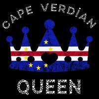 Cape Verde Queen Cape Verdean Pride Cape Verdean Crown Drawstring Bag