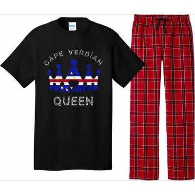 Cape Verde Queen Cape Verdean Pride Cape Verdean Crown Pajama Set