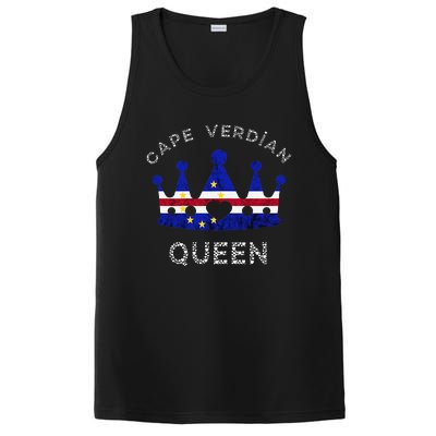 Cape Verde Queen Cape Verdean Pride Cape Verdean Crown PosiCharge Competitor Tank