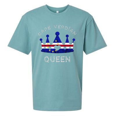 Cape Verde Queen Cape Verdean Pride Cape Verdean Crown Sueded Cloud Jersey T-Shirt