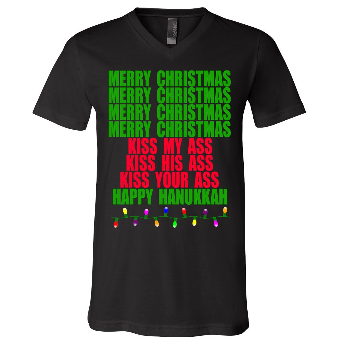Christmas Vacation Quote Merry Christmas Essential V-Neck T-Shirt