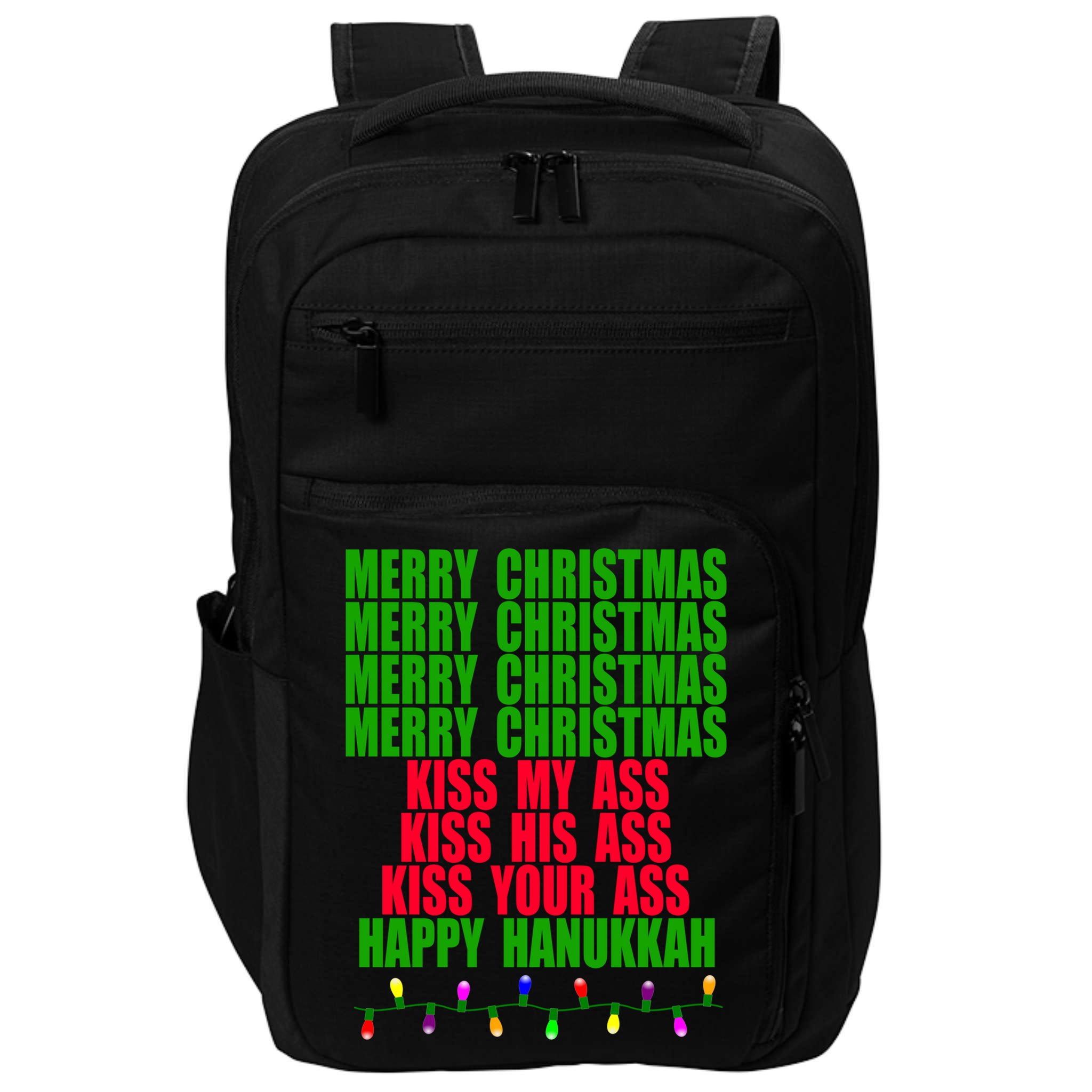 Christmas Vacation Quote Merry Christmas Essential Impact Tech Backpack
