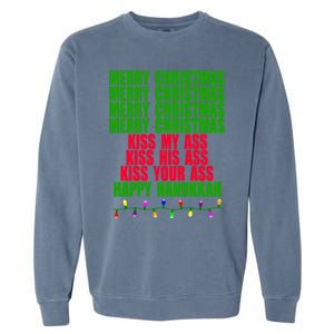 Christmas Vacation Quote Merry Christmas Essential Garment-Dyed Sweatshirt