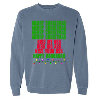 Christmas Vacation Quote Merry Christmas Essential Garment-Dyed Sweatshirt