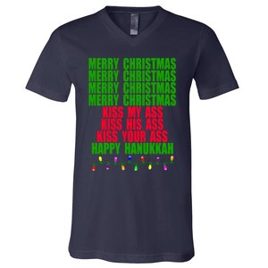 Christmas Vacation Quote Merry Christmas Essential V-Neck T-Shirt