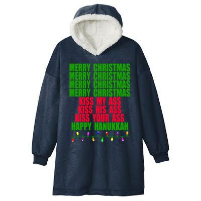 Christmas Vacation Quote Merry Christmas Essential Hooded Wearable Blanket