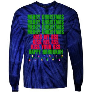 Christmas Vacation Quote Merry Christmas Essential Tie-Dye Long Sleeve Shirt