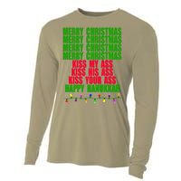 Christmas Vacation Quote Merry Christmas Essential Cooling Performance Long Sleeve Crew