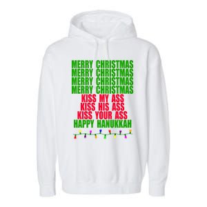 Christmas Vacation Quote Merry Christmas Essential Garment-Dyed Fleece Hoodie