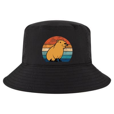 Capybara Vintage Rodent Funny Capybara Cool Comfort Performance Bucket Hat