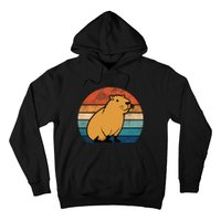 Capybara Vintage Rodent Funny Capybara Hoodie