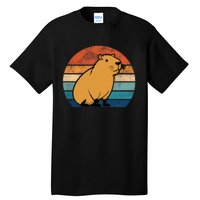 Capybara Vintage Rodent Funny Capybara Tall T-Shirt