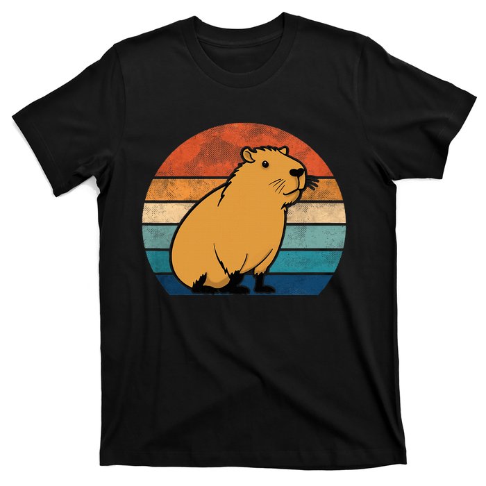 Capybara Vintage Rodent Funny Capybara T-Shirt