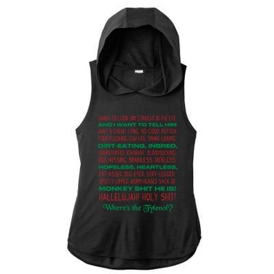 Christmas Vacation Rant Unisex Crewneck Gift Ladies PosiCharge Tri-Blend Wicking Draft Hoodie Tank