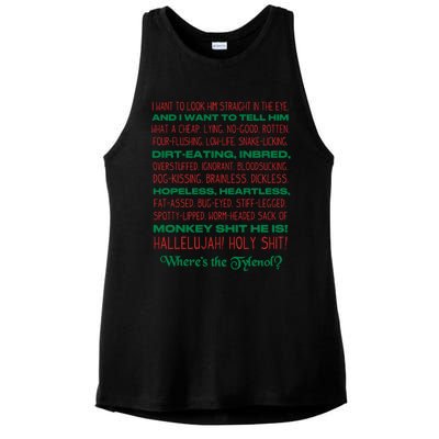 Christmas Vacation Rant Unisex Crewneck Gift Ladies PosiCharge Tri-Blend Wicking Tank