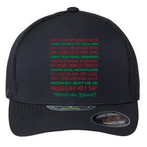 Christmas Vacation Rant Unisex Crewneck Gift Flexfit Unipanel Trucker Cap