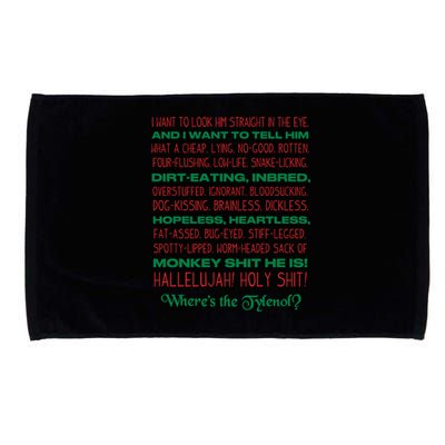 Christmas Vacation Rant Unisex Crewneck Gift Microfiber Hand Towel