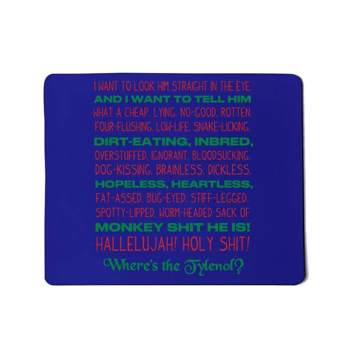 Christmas Vacation Rant Unisex Crewneck Gift Mousepad