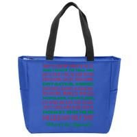 Christmas Vacation Rant Unisex Crewneck Gift Zip Tote Bag