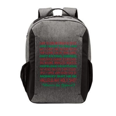 Christmas Vacation Rant Unisex Crewneck Gift Vector Backpack