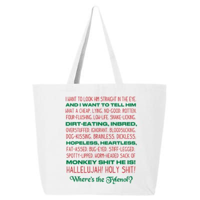 Christmas Vacation Rant Unisex Crewneck Gift 25L Jumbo Tote