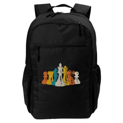 Chess Vintage Retro Chess Player Backpack