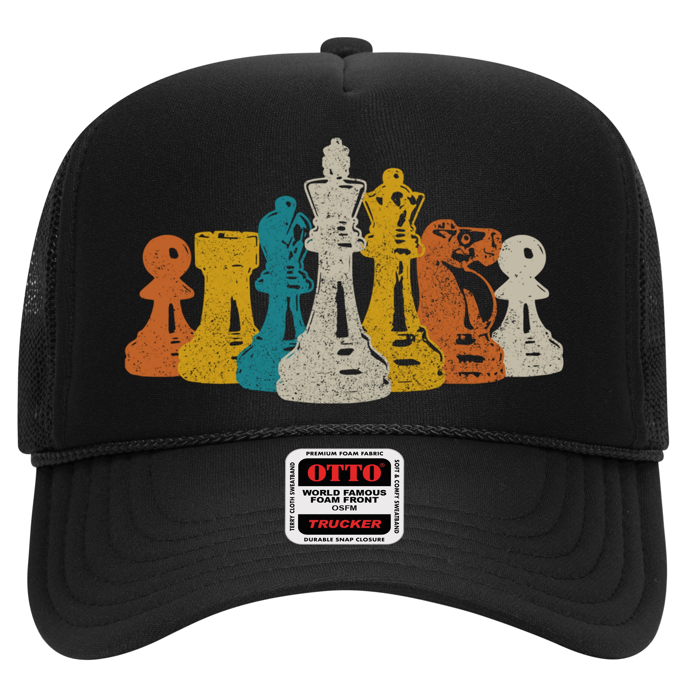 Chess Vintage Retro Chess Player Hat