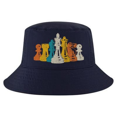 Chess Vintage Retro Chess Player Cool Comfort Performance Bucket Hat