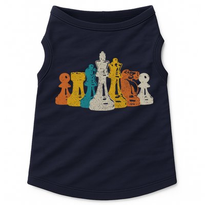 Chess Vintage Retro Chess Player Doggie Tank