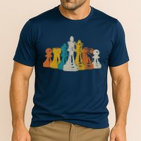 Chess Vintage Retro Chess Player Performance Shirt