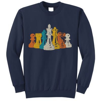 Chess Vintage Retro Chess Player Sweatshirt