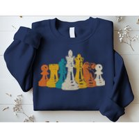 Chess Vintage Retro Chess Player Sweatshirt