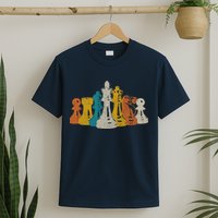 Chess Vintage Retro Chess Player T-Shirt