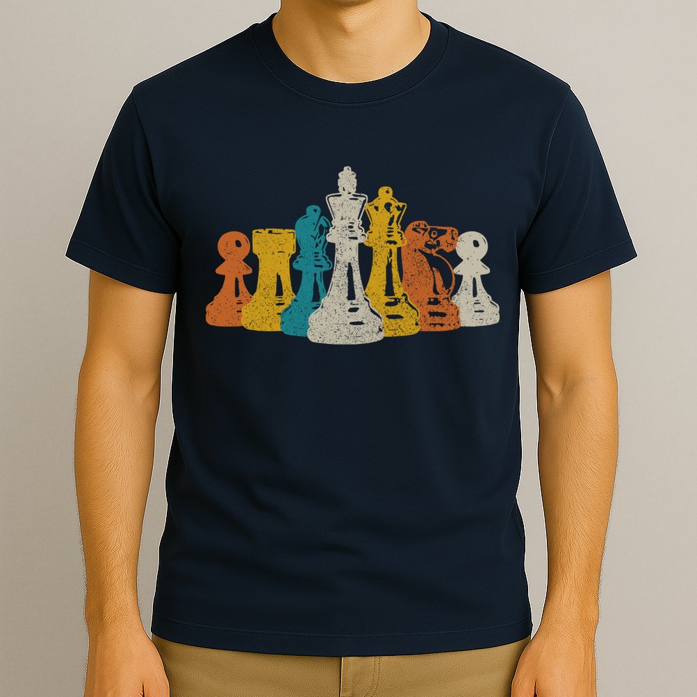 Chess Vintage Retro Chess Player T-Shirt
