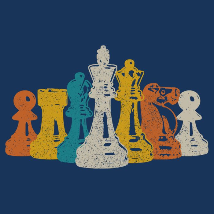 Chess Vintage Retro Chess Player Bag