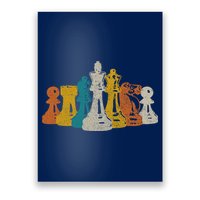 Chess Vintage Retro Chess Player Poster